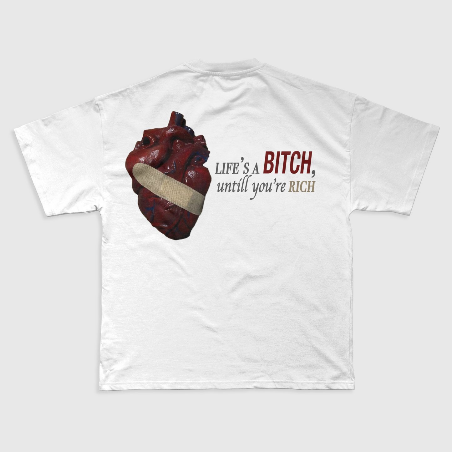 Life Is A Bitch (White)